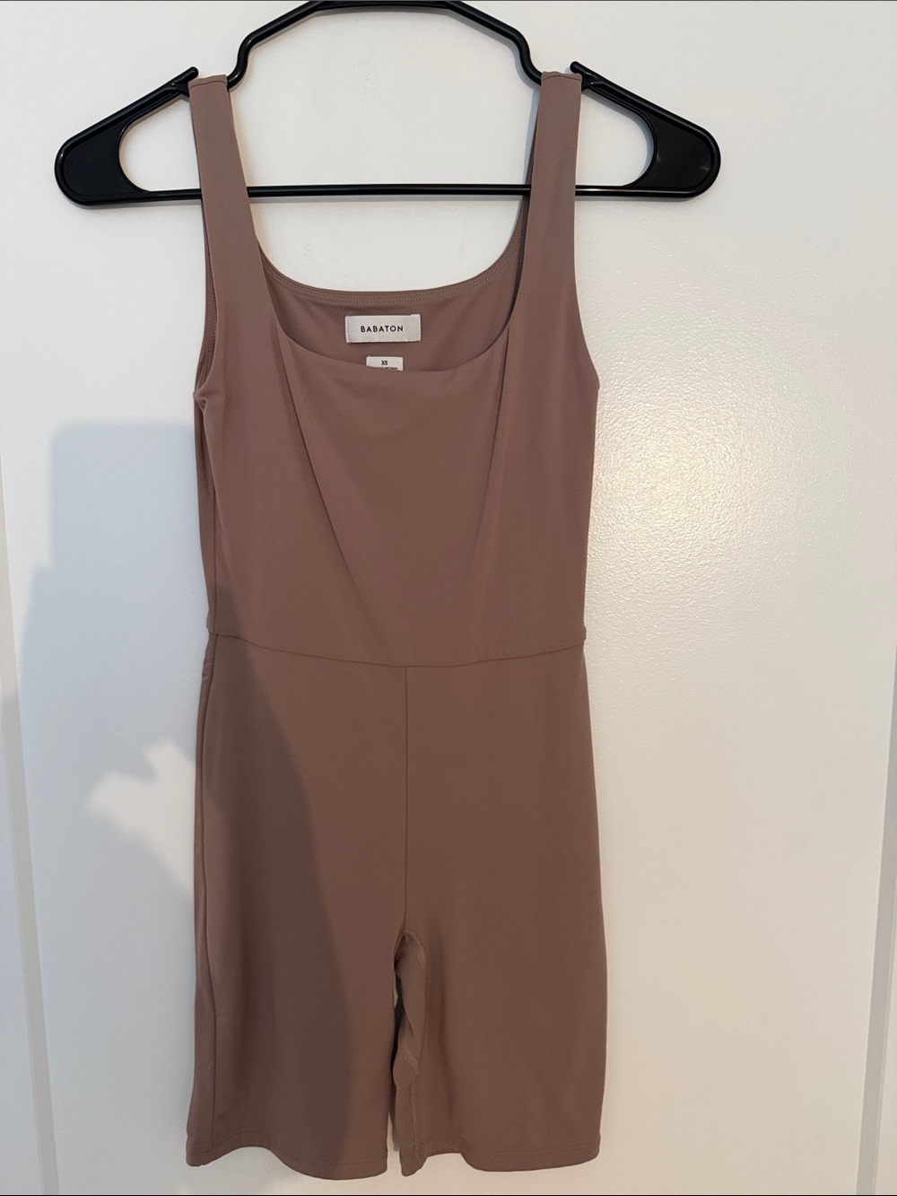 Babaton nude Scoop-Neck Tank Romper